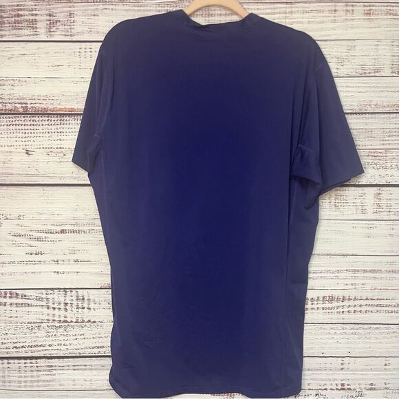 Arc’teryx Phase Crewneck Base Layer Active Tee Mens XL Blue Purple READ FLAW - Picture 2 of 6